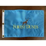 Prestige Forest Dunes Embroidered Pin Flag (BLUE)